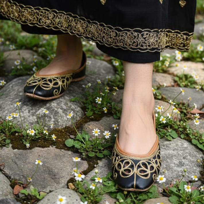 Branded Top-Class Leather Ladies Khussa