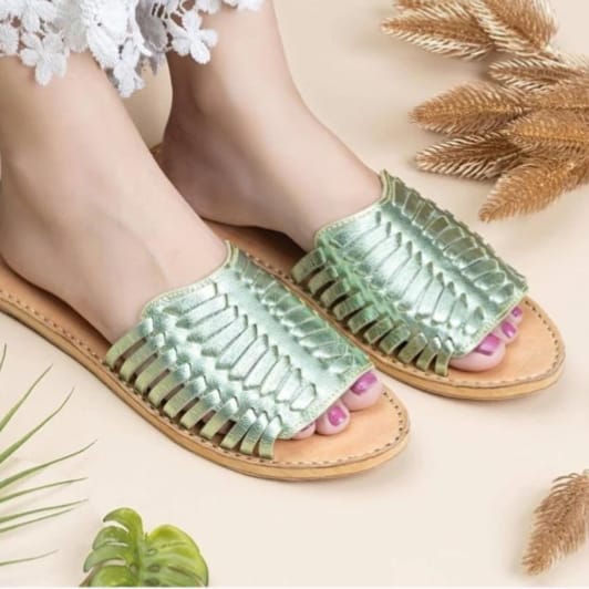 Flat Soft Leather Chapal