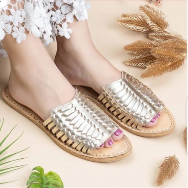Flat Soft Leather Chapal
