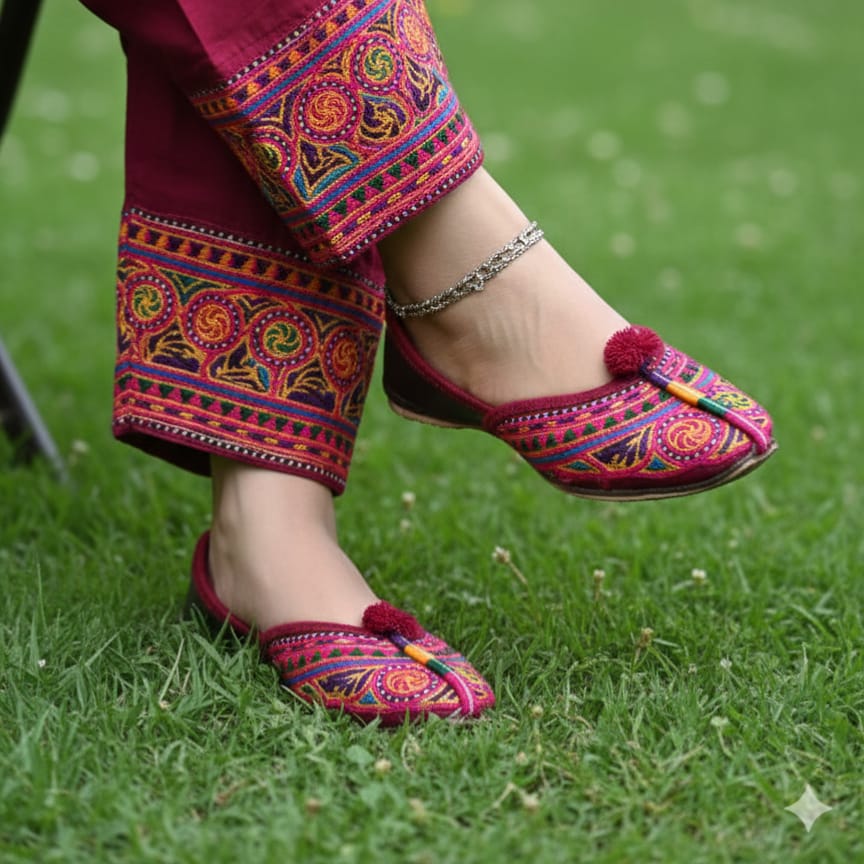 Rajasthani Nagra Khussa