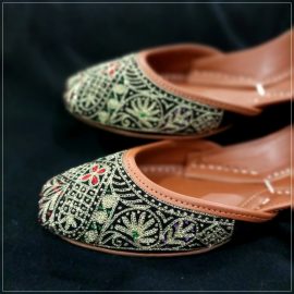 Stunning Zarri and Velvet Khussa