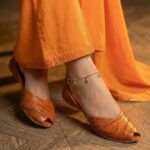 Cat Style Leather Khussa