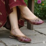 Branded Top-Class Leather Ladies Khussa - Image 2