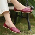 Ladies Front Open Cat Style Khussa - Image 3