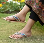 Handcrafted Ladies Kolhapuri Chappals - Image 3