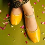 Single Chain Ladies Pure Leather Khussa - Image 8